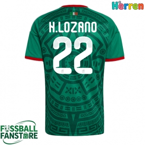 Mexiko Hirving Lozano #22 Replik Heimtrikot WM 2026 Kurzarm